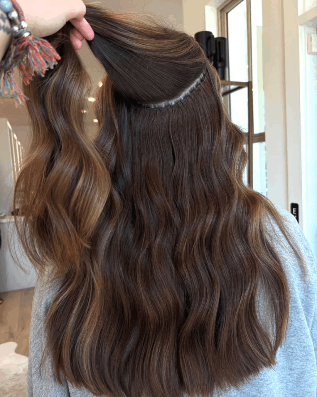 Hand-Tied Extensions by Alexis B