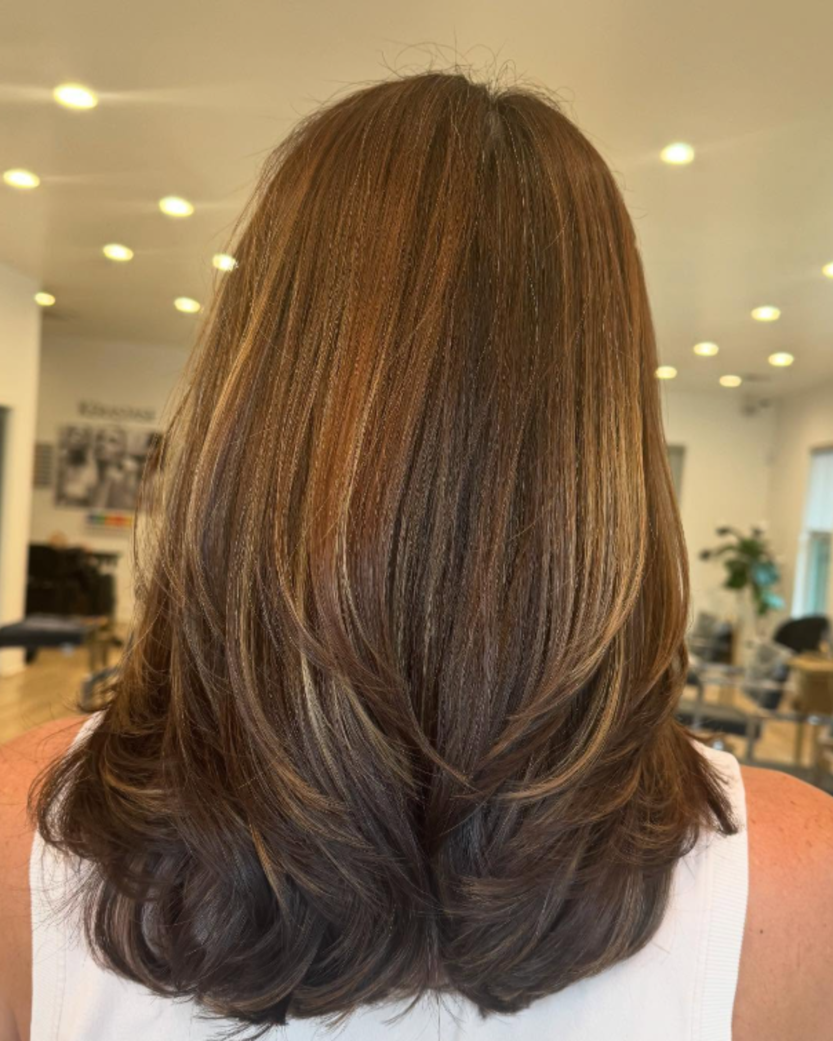 Layered big chop by Kayla