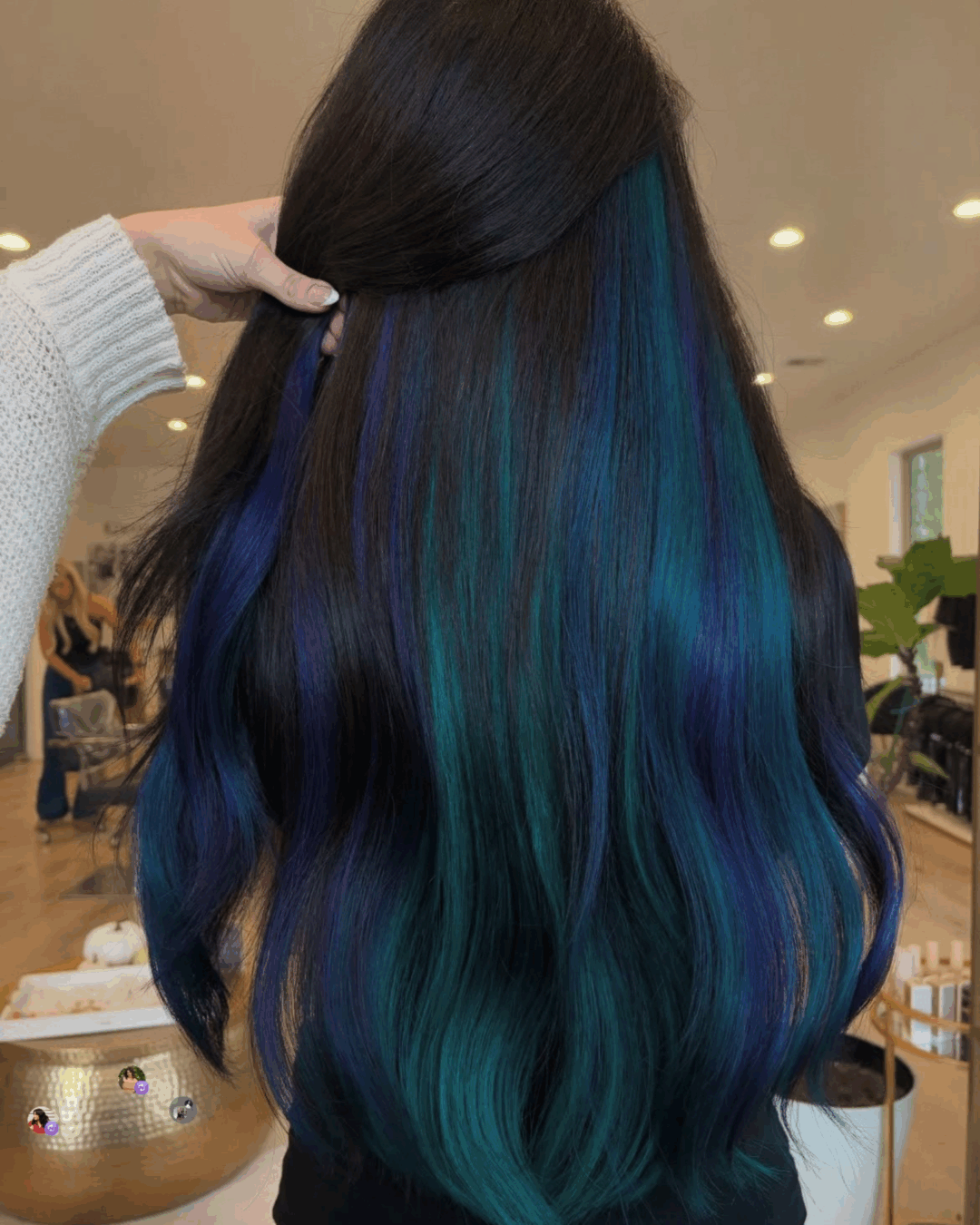 Ocean Blue Extensions by Molly and Alexis B