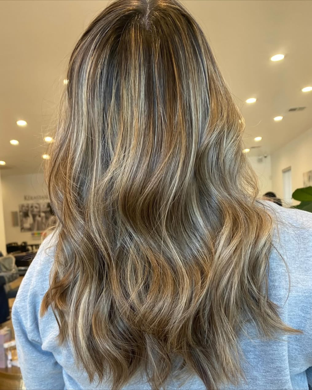 Deeply Dimensional Blonde Balayage by Emilie