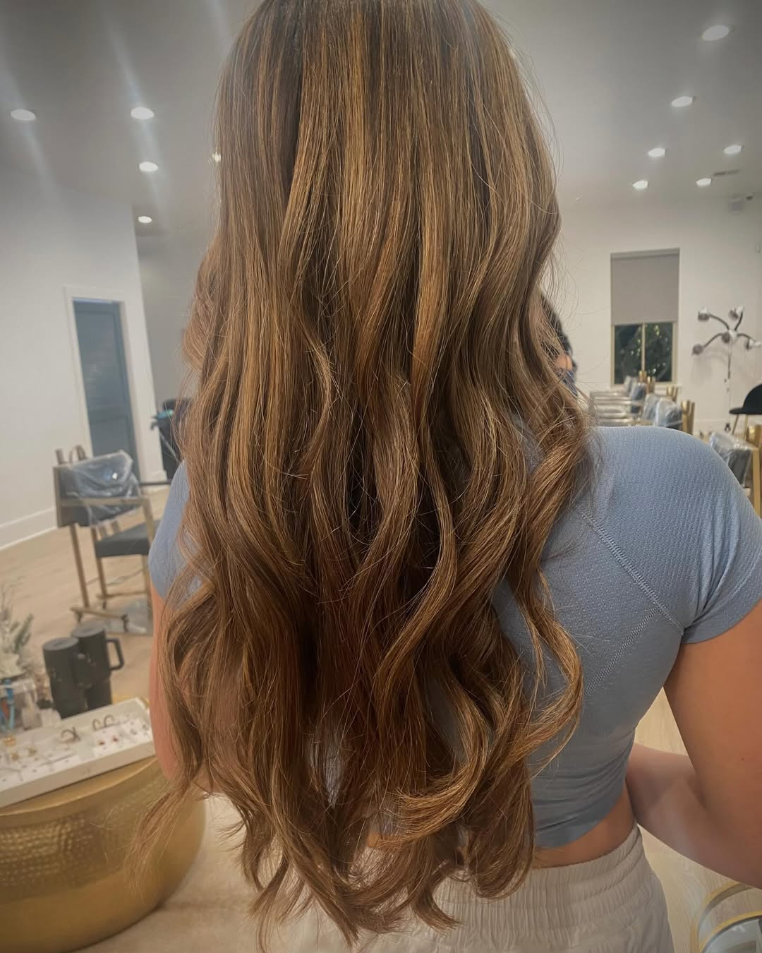 Beautiful Honey Bronde Balayage by Emilie